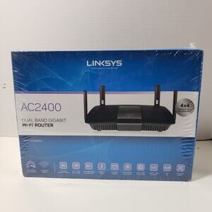 Linksys AC2400 Dual-Band Gigabit Wi-fi Router Model E8400 - New Sealed